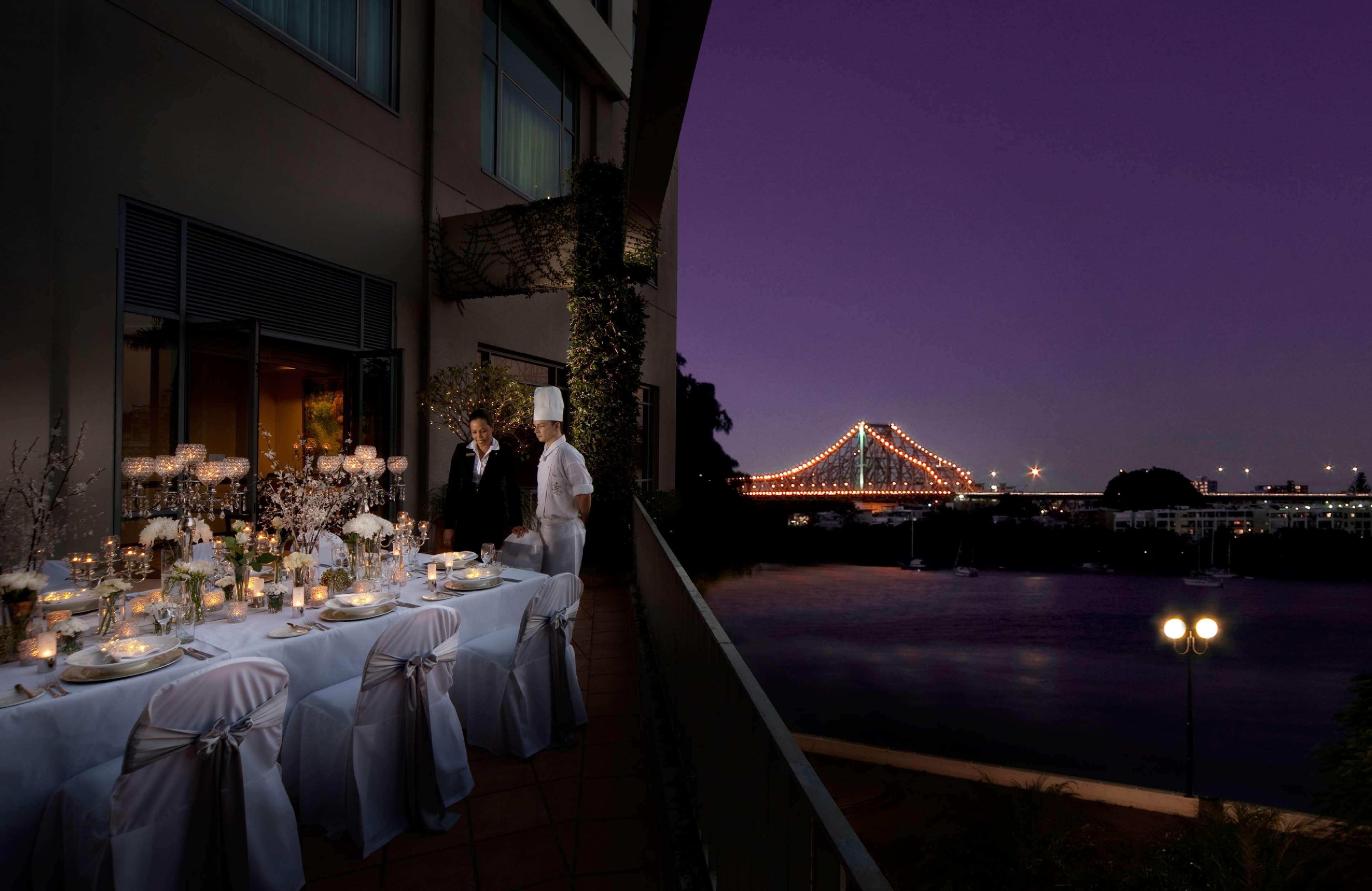 فندق ستامفورد بلازا بريسبان بريزبين المظهر الخارجي الصورة The River Terrace