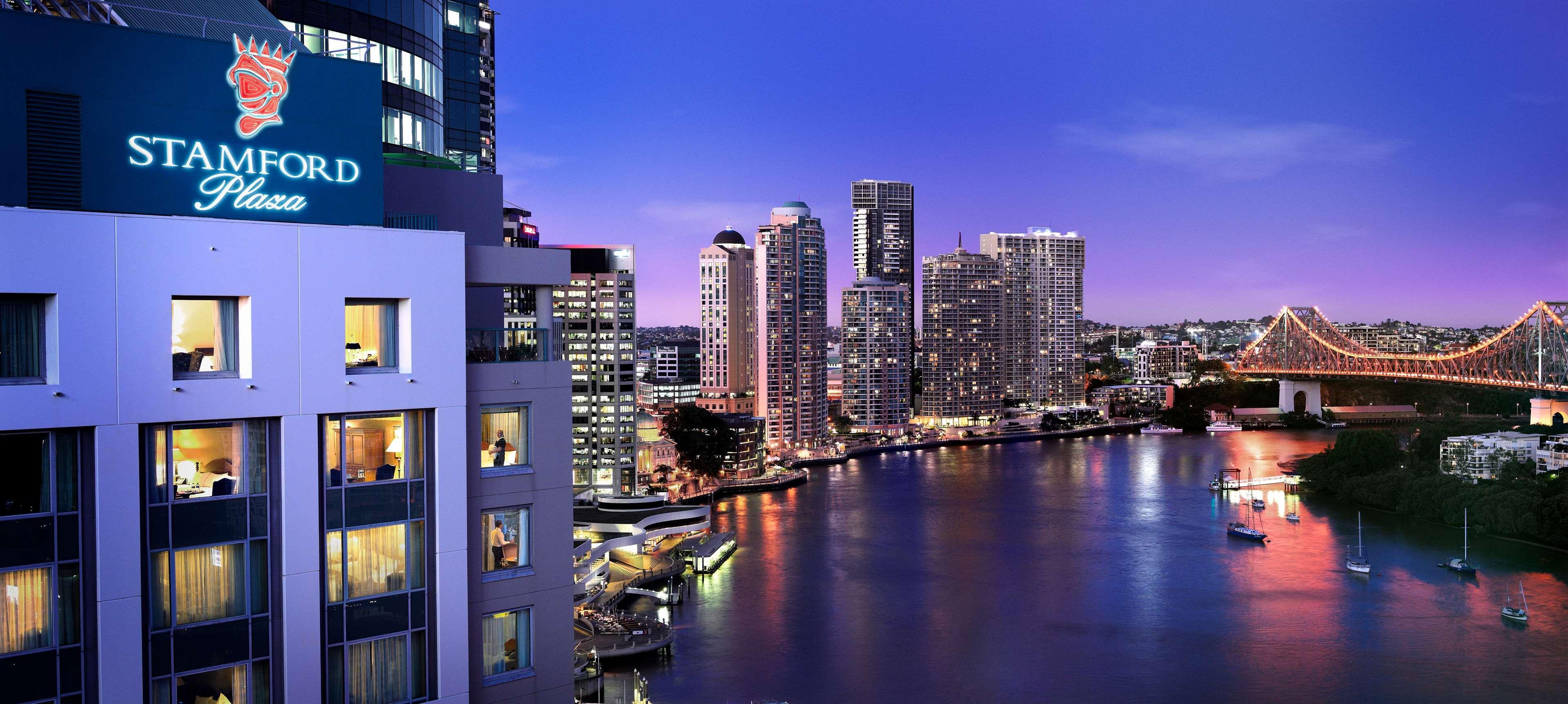 فندق ستامفورد بلازا بريسبان بريزبين المظهر الخارجي الصورة View of the Brisbane River from the Emporio apartments