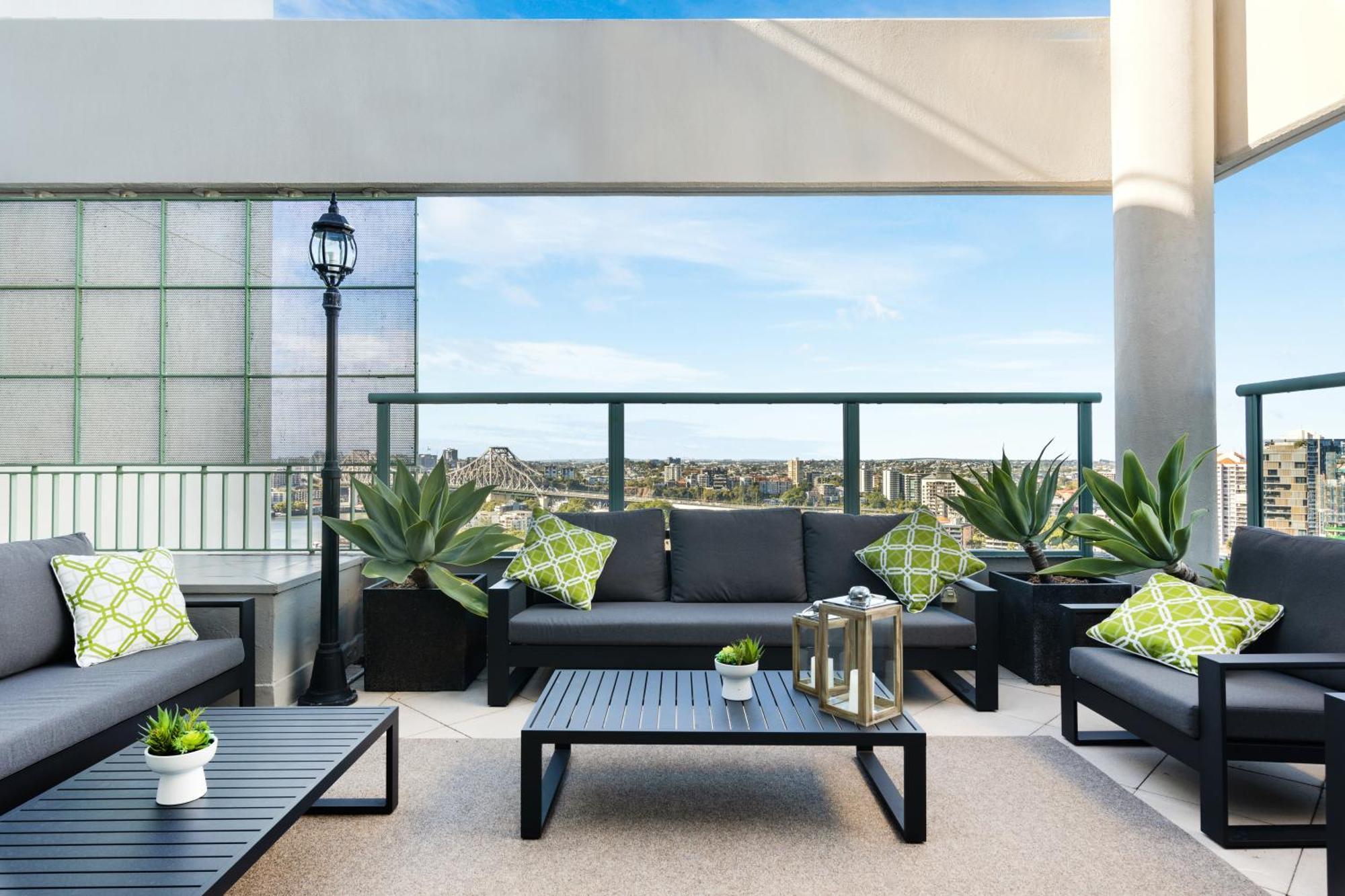 فندق ستامفورد بلازا بريسبان بريزبين المظهر الخارجي الصورة A rooftop terrace